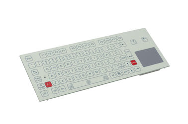 Industrielle flache Membran Ruggedized Tastatur IP65 mit Berührungsfläche