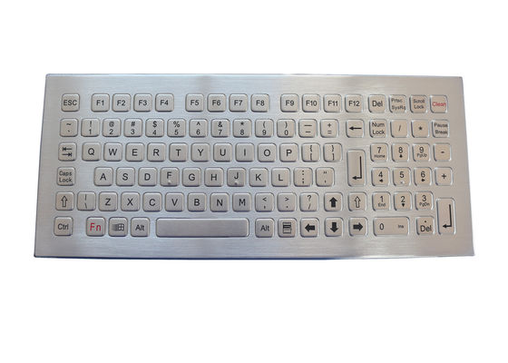 Befestigt 99 Schlüssel-industrieller Metalltastatur-Edelstahl-numerische Tastatur F-N IP68