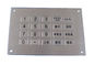 wasserdichte Spitzen-Plattenmontagelösung Metallder numerischen Tastatur 20 Schlüssel USBs
