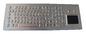 Tischplattenvertragstastatur des metall IP65 mit Berührungsfläche/industrieller PC-Tastatur
